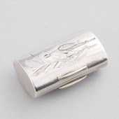 George III Silver Oval Section