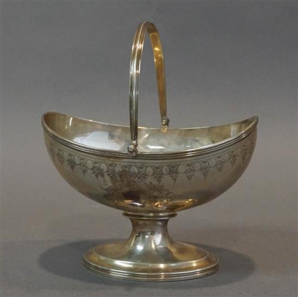 GEORGE III SILVER PEDESTAL SUGAR