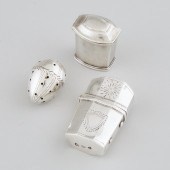 George III Silver Perfume Bott