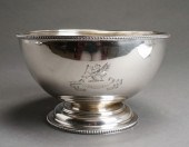 GEORGE III SILVER PUNCH BOWL,