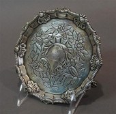GEORGE III SILVER SALVER, EBEN