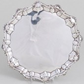 GEORGE III SILVER SALVERMark o