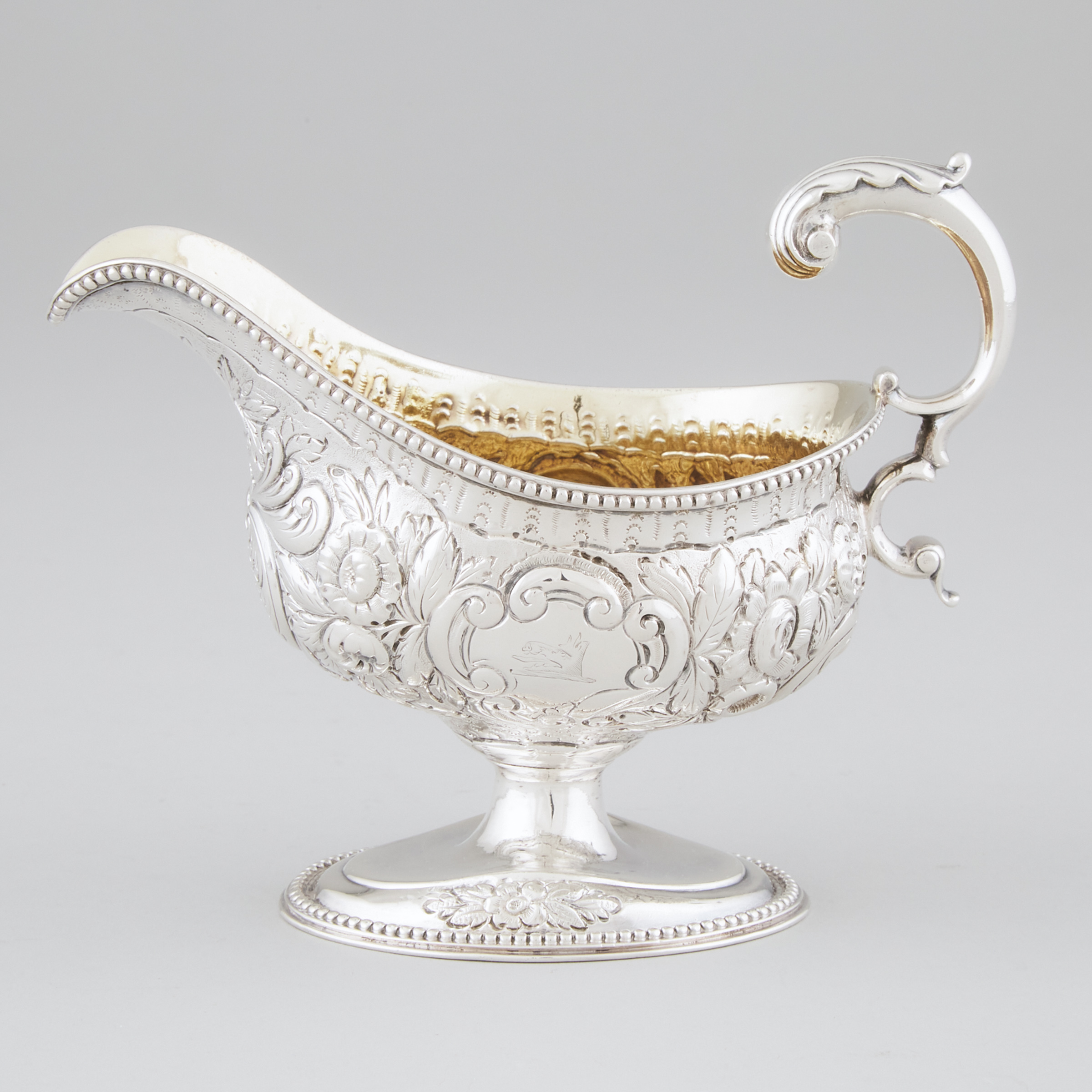 George III Silver Sauce Boat,