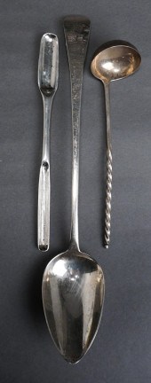 GEORGE III SILVER SERVING SPOO
