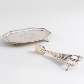 GEORGE III SILVER SHAPED RECTA