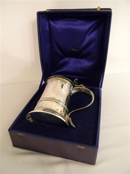 George III silver tankard