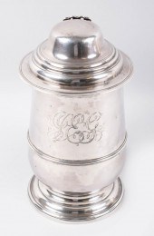 GEORGE III SILVER TANKARD, LON