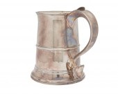 GEORGE III SILVER TANKARD, LON