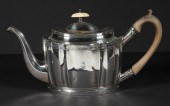 GEORGE III SILVER TEAPOT BY SO