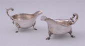 GEORGE III SILVER TRIPOD CREAM