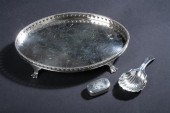 GEORGE III SILVER VINAIGRETTE.