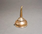 GEORGE III SILVER WINE FUNNEL,