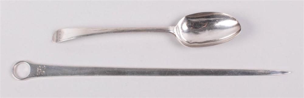 GEORGE III SPOON BY HESTER