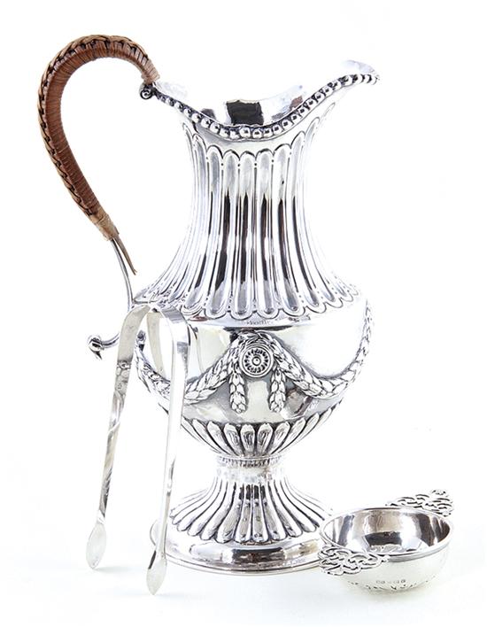George III sterling ewer by