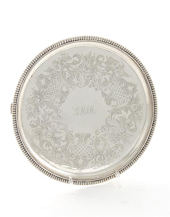 George III sterling salver by