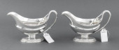 GEORGE III STERLING SAUCE BOAT