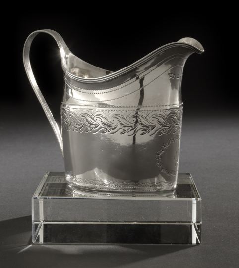 George III Sterling Silver Cream