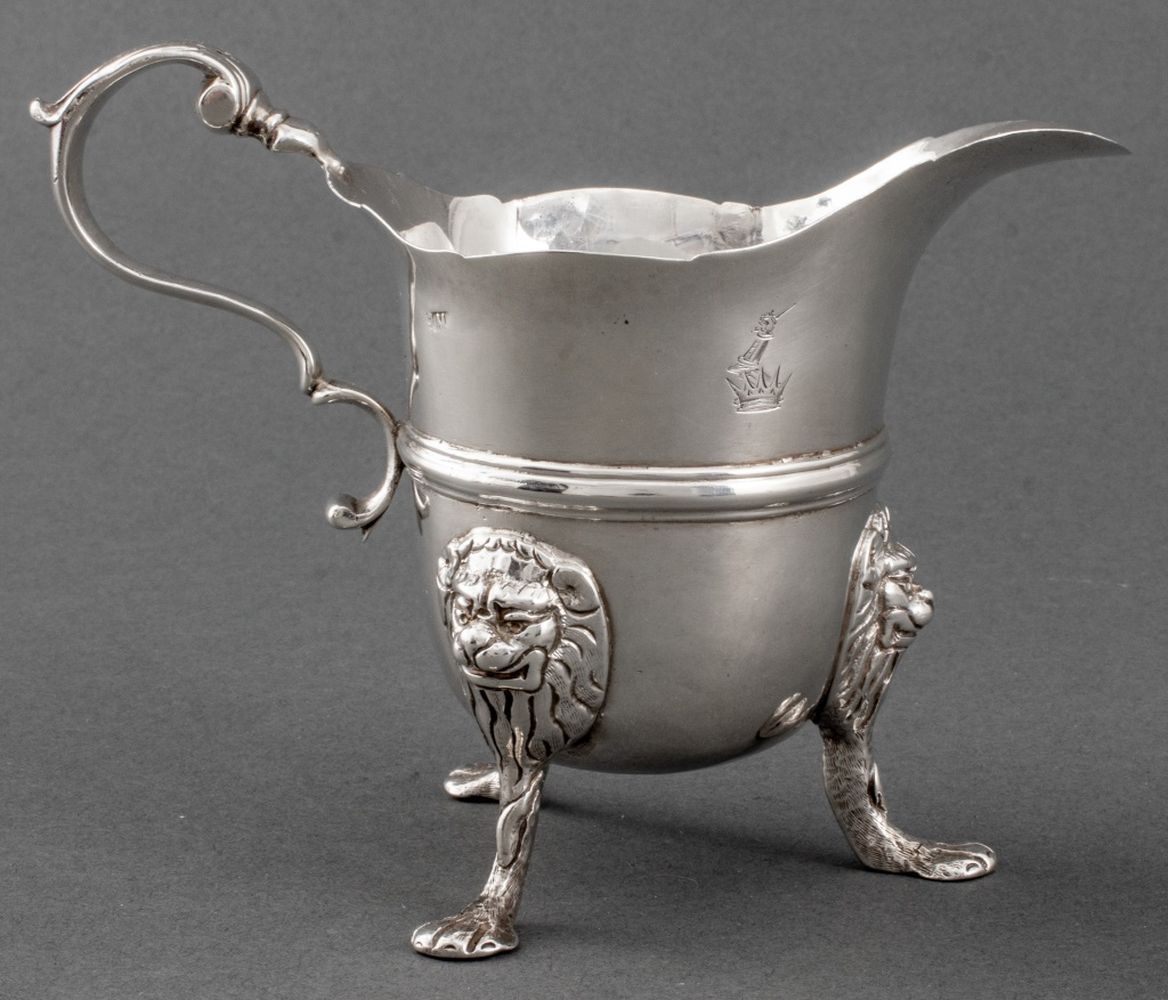 GEORGE III STERLING SILVER CREAM