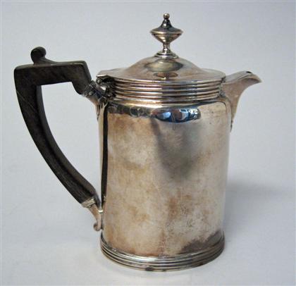 George III sterling silver cream