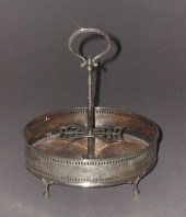 George III Sterling Silver Cru