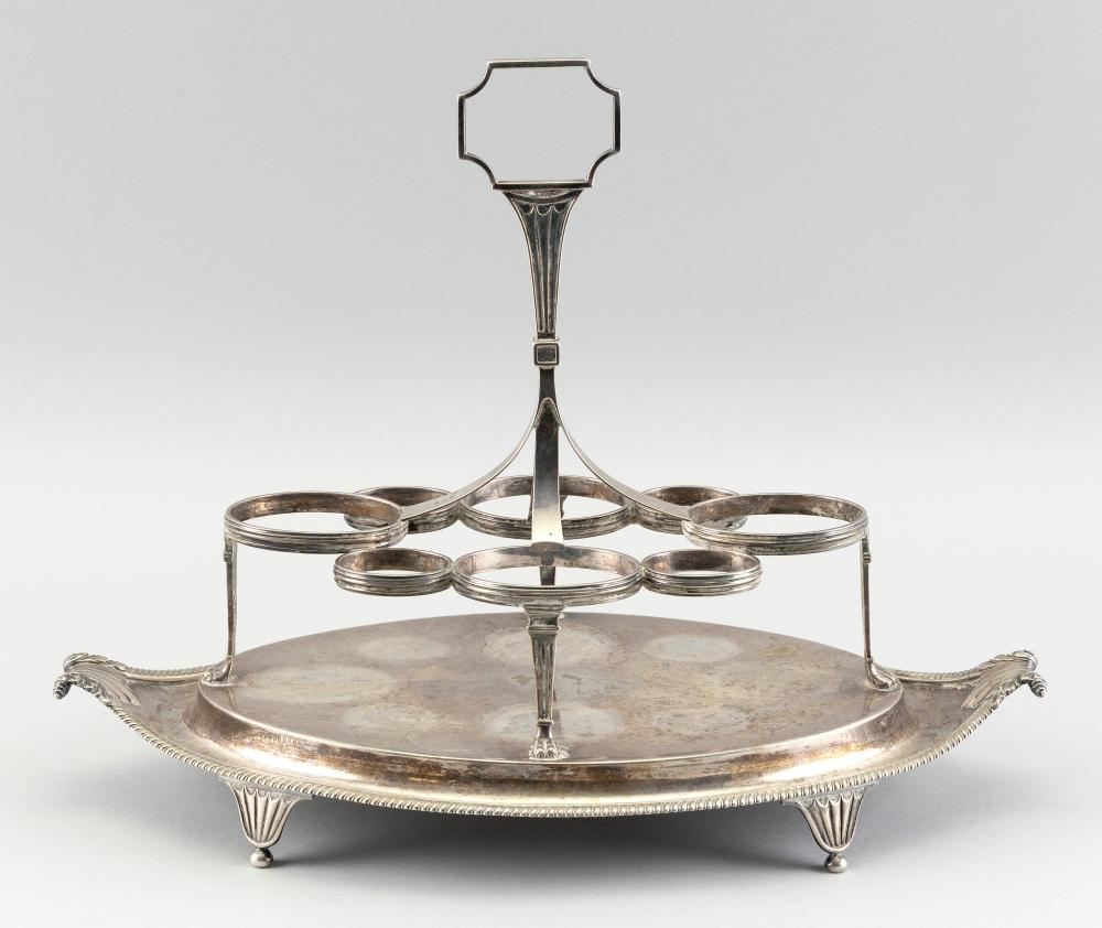 GEORGE III STERLING SILVER CRUET