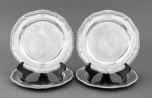 GEORGE III STERLING SILVER DINNER