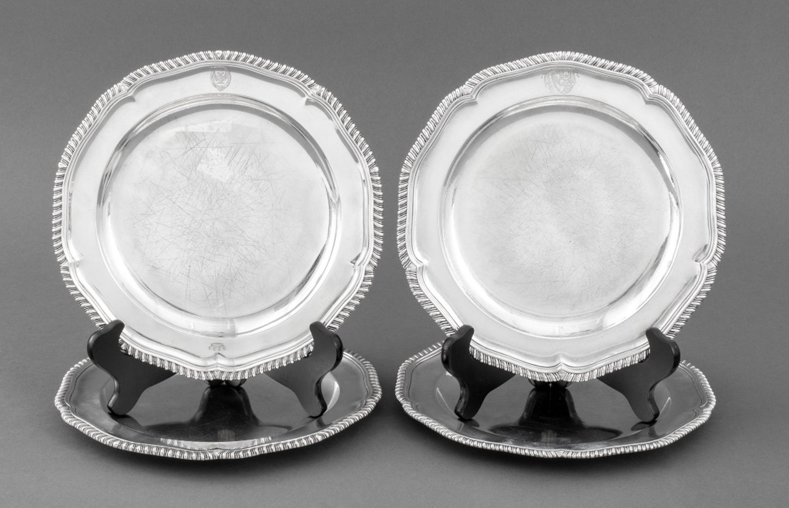 GEORGE III STERLING SILVER DINNER