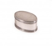 GEORGE III STERLING SILVER NUT