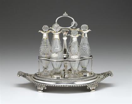 George III sterling silver six
