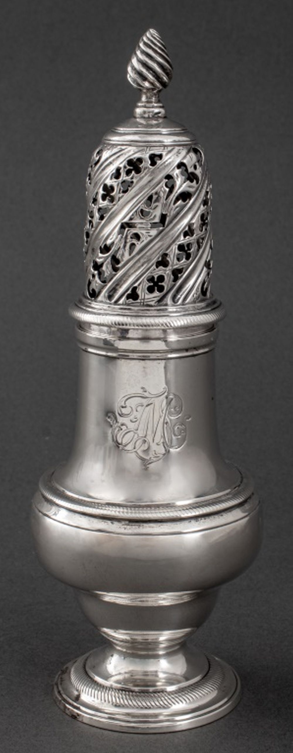 GEORGE III STERLING SILVER SUGAR