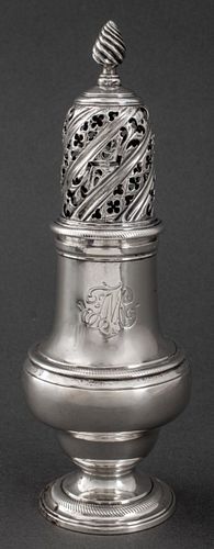 GEORGE III STERLING SILVER SUGAR