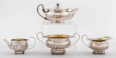 GEORGE III STERLING SILVER TEA