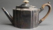 GEORGE III STERLING SILVER TEA