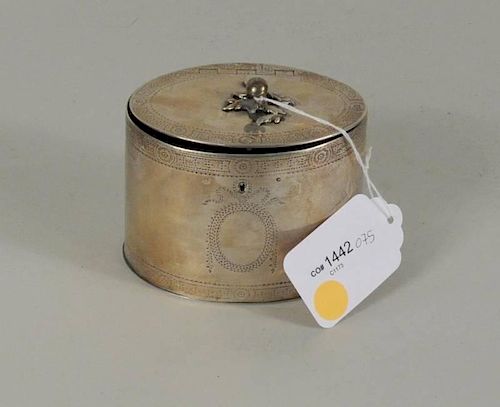 GEORGE III STERLING SILVER TEA