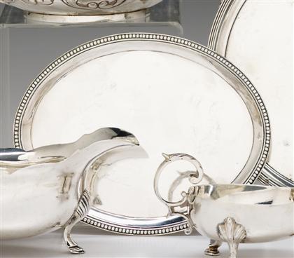 George III sterling silver waiter