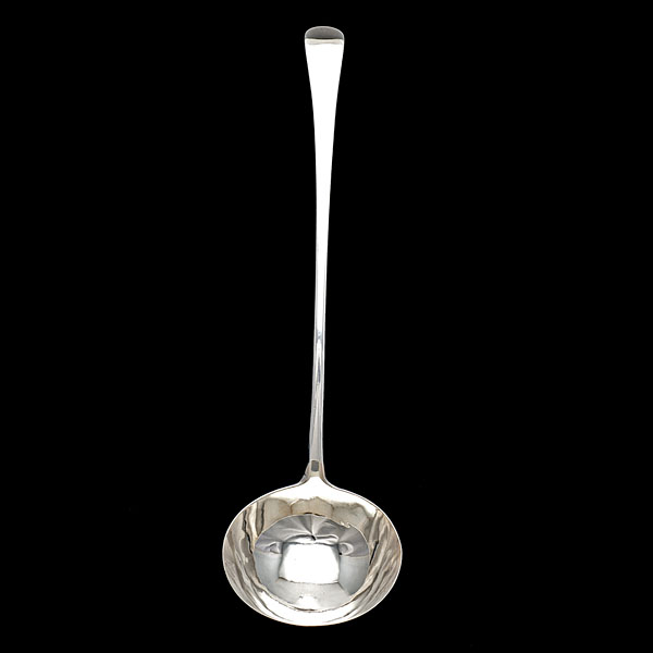 George III Sterling Soup Ladle