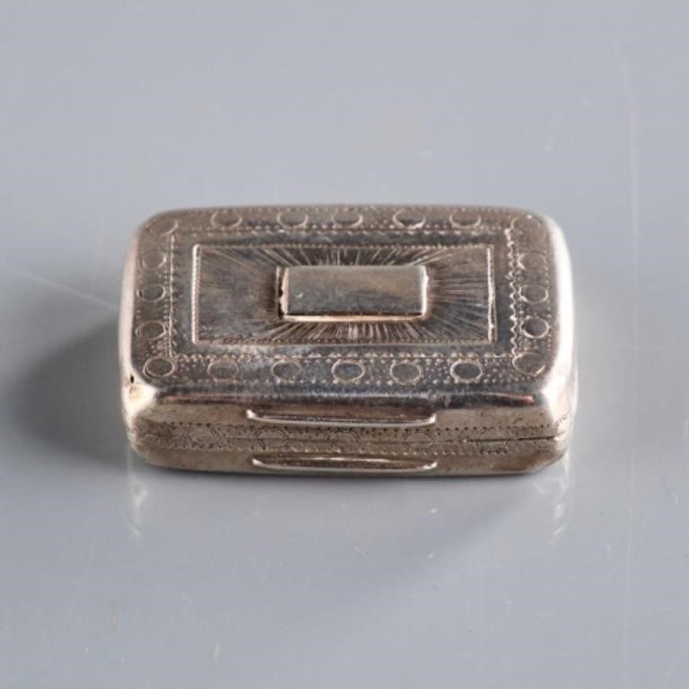 GEORGE III STERLING VINAIGRETTE -