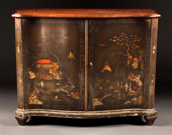 George III style bird's eye maple