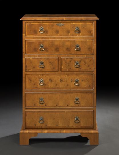 George III-Style Burl Walnut