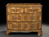 George III-Style Burl Wood and