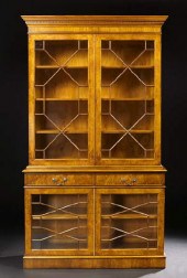 George III-Style Burled Walnut