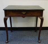 GEORGE III STYLE BURLWOOD FAUX