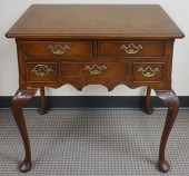 GEORGE III STYLE BURLWOOD LOW