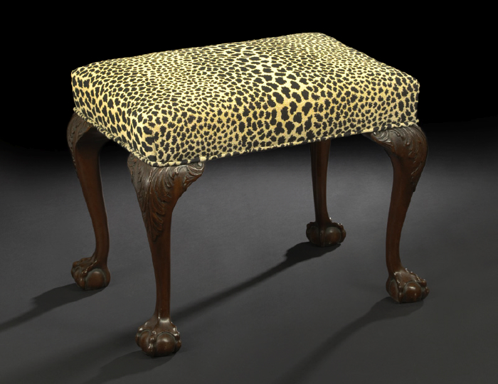 George III-Style Carved Mahogany