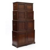 GEORGE III STYLE CHERRY CHIFFO