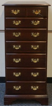 GEORGE III STYLE CHERRY HOSIER
