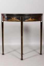GEORGE III STYLE CHINOISERIE D