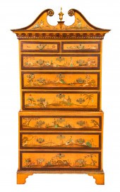 GEORGE III STYLE CHINOISERIE P