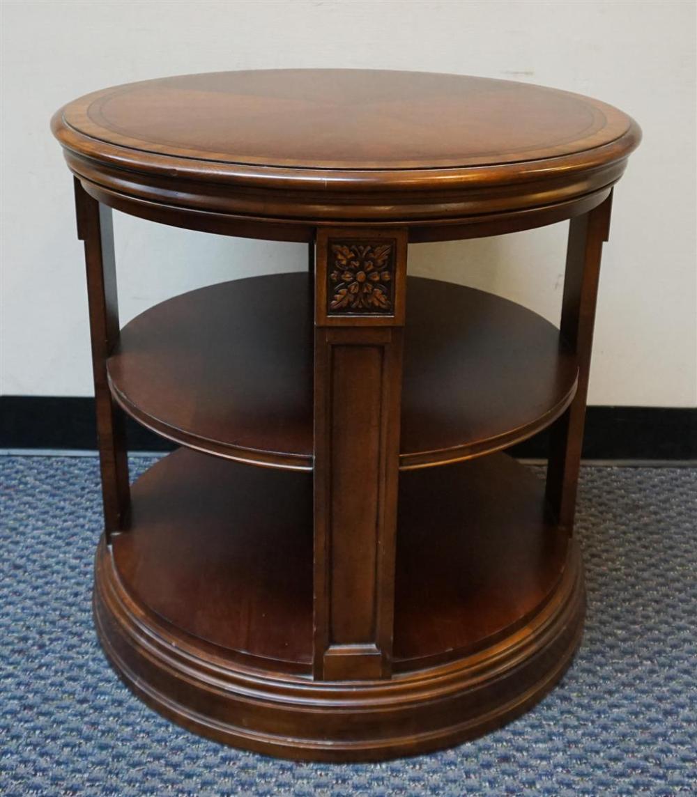 GEORGE III STYLE CROSSBANDED CHERRY