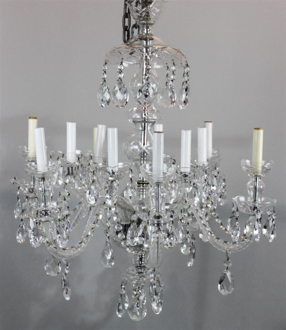 GEORGE III STYLE CUT GLASS